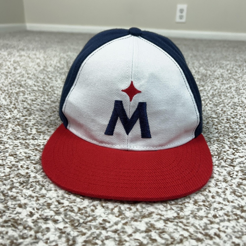 Minnesota Twins Hat Cap Snap Back Mens‎ One Size Blue NFL Football Logo M Sports